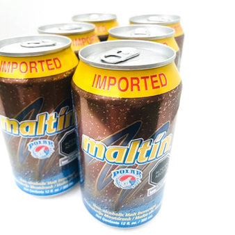 Polar Malta Non-Alcoholic Malt Beverage, 355 ml (6 cans)