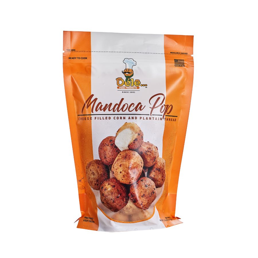 Dele Mandoca Pop, Cheese filed corn and plantain thread (16 Units ...