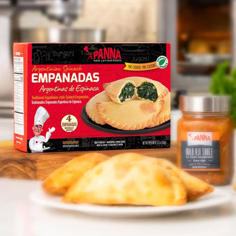 Panna Empanada Argentina de Espinaca or Argentinian Spinach Empanada (4 units)