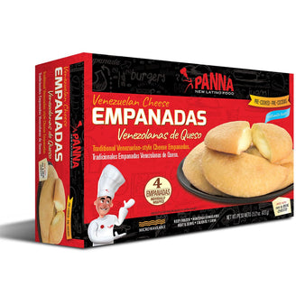 Panna Empanada Venezolana de Queso or Venezuelan Fresh Cheese Empanada (4 units)
