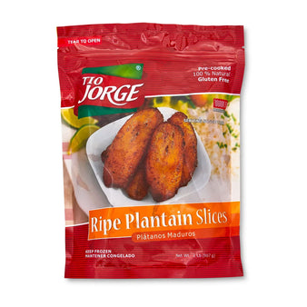 Tio Jorge Platanos Maduros Pre Cooked, Gluten-free, 100% Natural, 907 g 2 lb