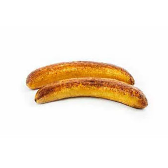 Big Banana Plátanos Maduros horneados enteros or Whole Ripe Baked Plantains, Pre Cooked, Gluten-free, 100% Natural, 907 g 2 lb